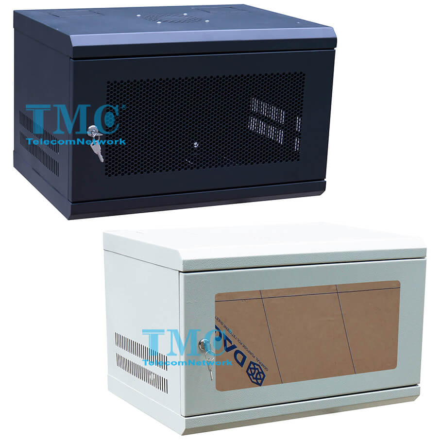 Tủ Rack treo tường 19” 6U TMC Rack 6U-D400